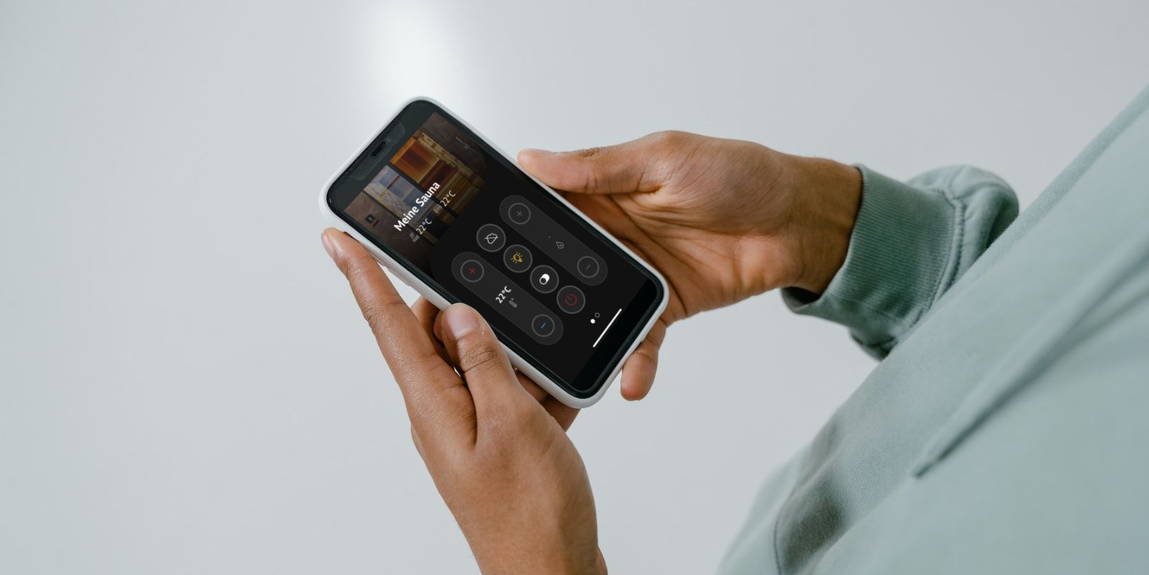 Sauna Fernsteuerung per App mit EOS Ofen