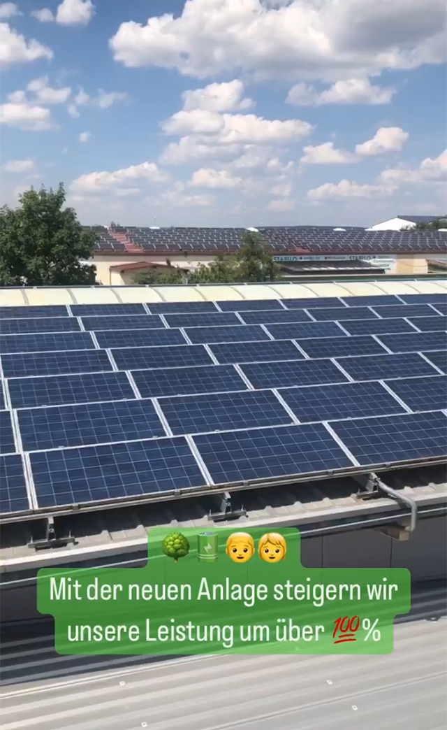 PV-Anlage, grüne Schreinerei, Bad Windsheim, Photovoltaik-Anlage Bauereiß Ambiente-Manufaktur