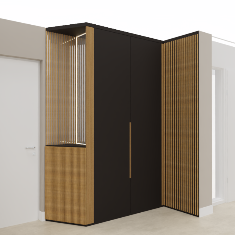 Garderobe nach Mass 3D
