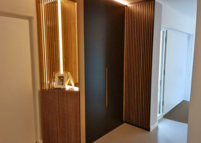 Garderobe nach Mass Umgesetzt